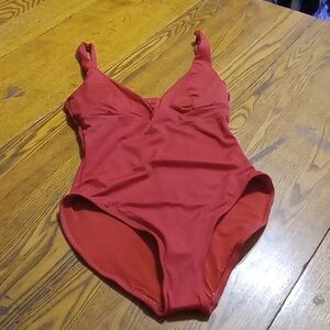 Andie Womens Bathing Suit XS EXTRA SMALL TAHITI CHILI PEPPER One Piece RED RUST